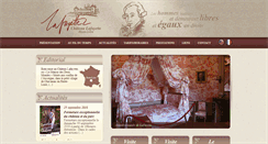 Desktop Screenshot of chateau-lafayette.com